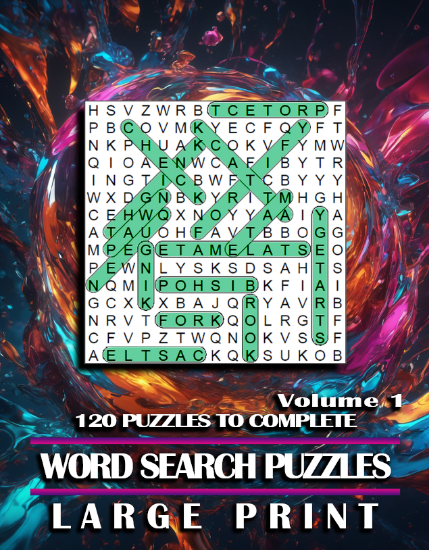 Picture of Word Search Puzzle Book